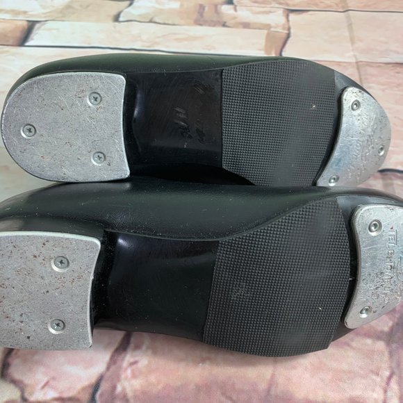 Capezio 442C  Lace up Black Tap Shoes - Picture 7 of 7